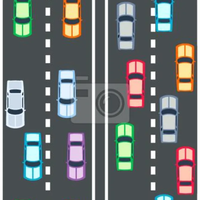 Tapeta: Autostrada szybkobieżna