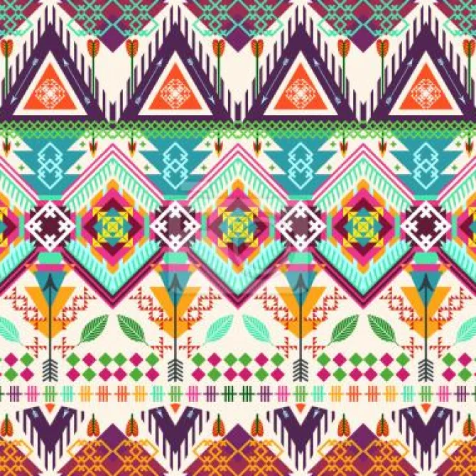 Tapeta: Aztec sztuki plemiennych