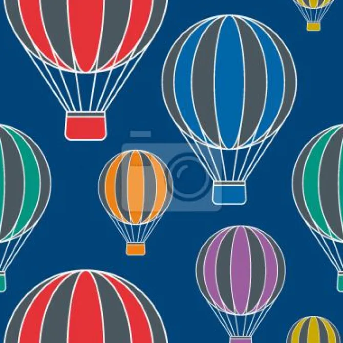 Tapeta: Balonik w nocy