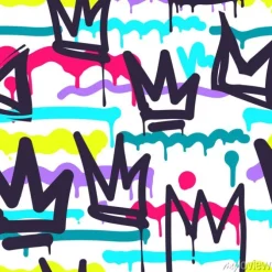 Tapeta: Bez szwu deseń graffiti