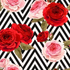 Tapeta: Bez szwu deseń z róż ziemi