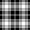 Tapeta: Bez szwu tartan czarno-biały wzór
