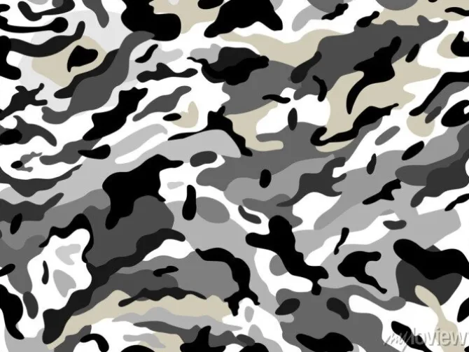 Tapeta: Bezproblemowa kamuflaż druku