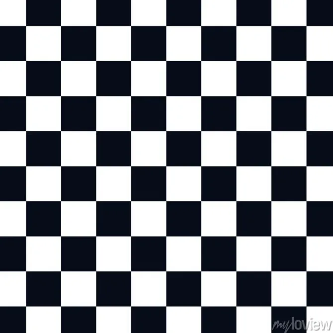 Tapeta: Bezszwowe czarno-białe płytki. stół szachowy. czarny i biały