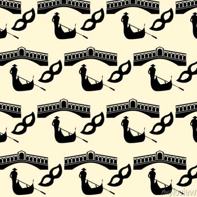 Tapeta: Bezszwowe tło weneckie