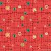 Tapeta: Bezszwowy 1950s retro wzór linie i okręgi dla tkanina projekta,