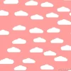Tapeta: Bezszwowy wzór. chmury. białej chmury wzór, różany tło. wektor,