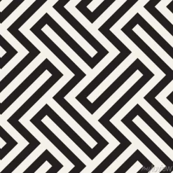 Tapeta: Białe i czarne pasy tworzące geometryczny wzór