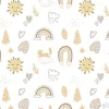 Tapeta: Boho seamless rainbow pattern vector kids
