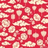 Tapeta: Chiński seamless pattern z chmury