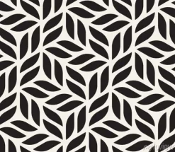 Tapeta: Czarne liście tworzące kompozycję na białym tle