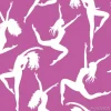 Tapeta: Dancing women. seamless pattern. vector illustration of white