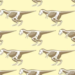 Tapeta: Dinozaury szkielety sylwetk? bezszwowych wzór skamienny kszta?