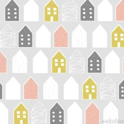 Tapeta: Domki w stylu skandynawskim