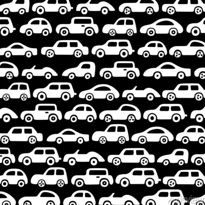 Tapeta: Doodle samochodów w tle. niekończące się tekstury tapety, wypełnienia,