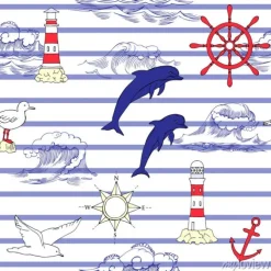 Tapeta: Żeglarskie szwu wzór