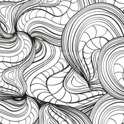 Tapeta: Fale monochromatyczne