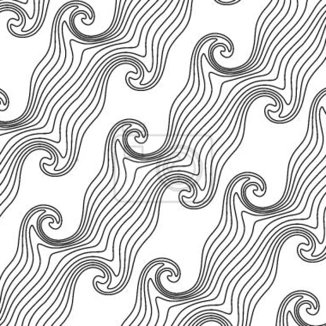 Tapeta: Fale skośne