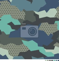 Tapeta: Geometryczny wzór kamuflażu bez szwu wektor