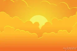 Tapeta: Gorące lato słońce wektora obrazu