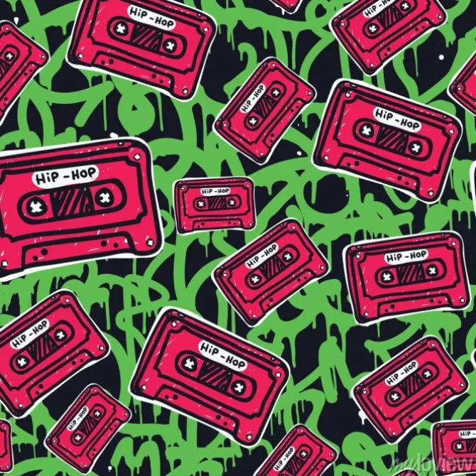 Tapeta: Graffiti streszczenie wzór