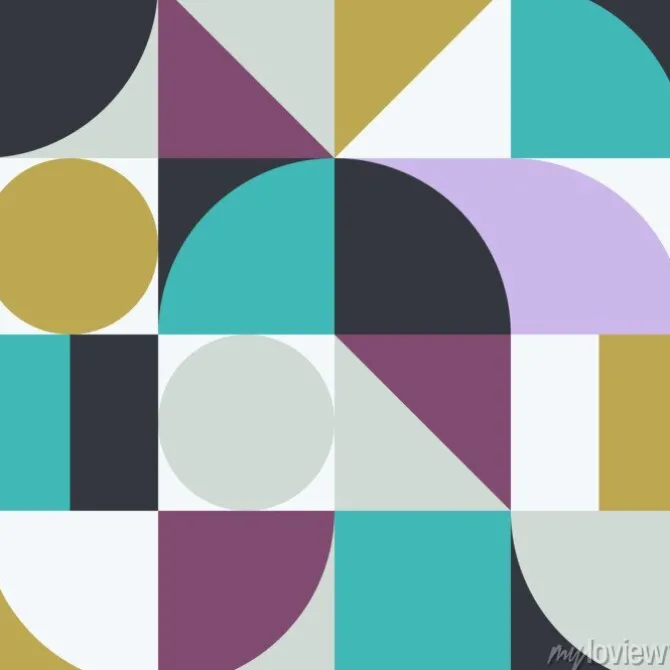 Tapeta: Grafika abstrakcyjna geometrii 02