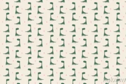 Tapeta: Hand drawn seamless pattern with dinosaurs. perfect for kids