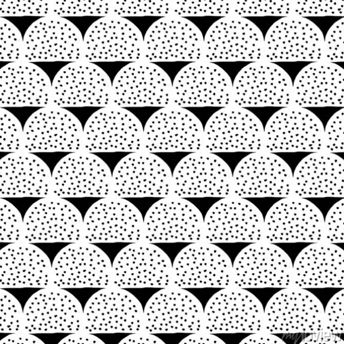Tapeta: Hand drawn seamless pattern