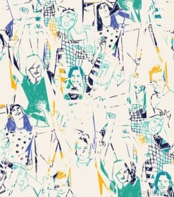 Tapeta: Happy młodych ludzi streszczenie szwu.