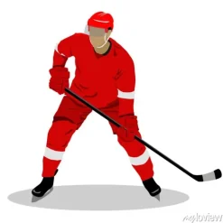 Tapeta: Ilustracja gracza na lodzie