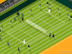 Tapeta: Ilustracja wektora informacji graficznych z tenis trawa wyrównany