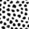 Tapeta: Ink brush spots hand drawn seamless pattern