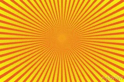 Tapeta: Jasne promienie s? o? ce tle z? ó? tymi kropkami. streszczenie