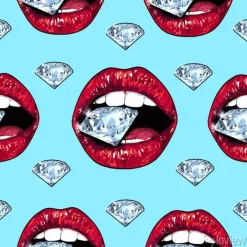 Tapeta: Jasny usta gospodarstwa musujące genialny. jednolite wzór