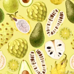 Tapeta: Jednolite egzotyczne friut