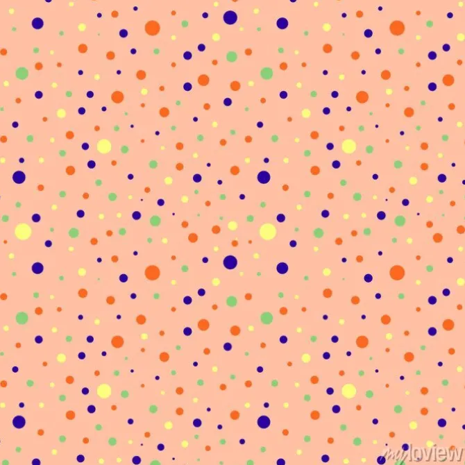 Tapeta: Jednolite wektora wzór z kropkami. prosty projekt graficzny.