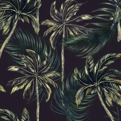 Tapeta: Jungle leaves seamless floral tropical pattern background