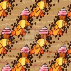 Tapeta: Kawa i cupcake