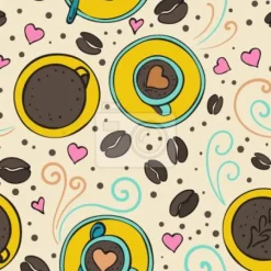 Tapeta: Kawa i fasolka