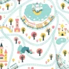 Tapeta: Kingdom seamless pattern. childrens vector illustration in scandinavian