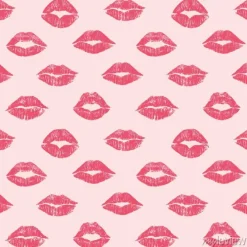 Tapeta: Kobieta warg serca bez szwu deseń