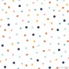 Tapeta: Kolorowe małe kropki na białym tle