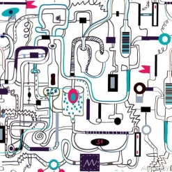 Tapeta: Konstrukcja deseń bez szwu