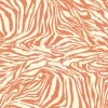 Tapeta: Kremowo-pomarańczowy deseń zebry