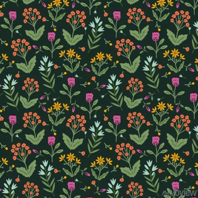 Tapeta: Kwiatowy wzór