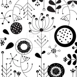 Tapeta: Kwiatowy wzór dla dzieci