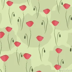 Tapeta: Kwiatowy wzór, maki