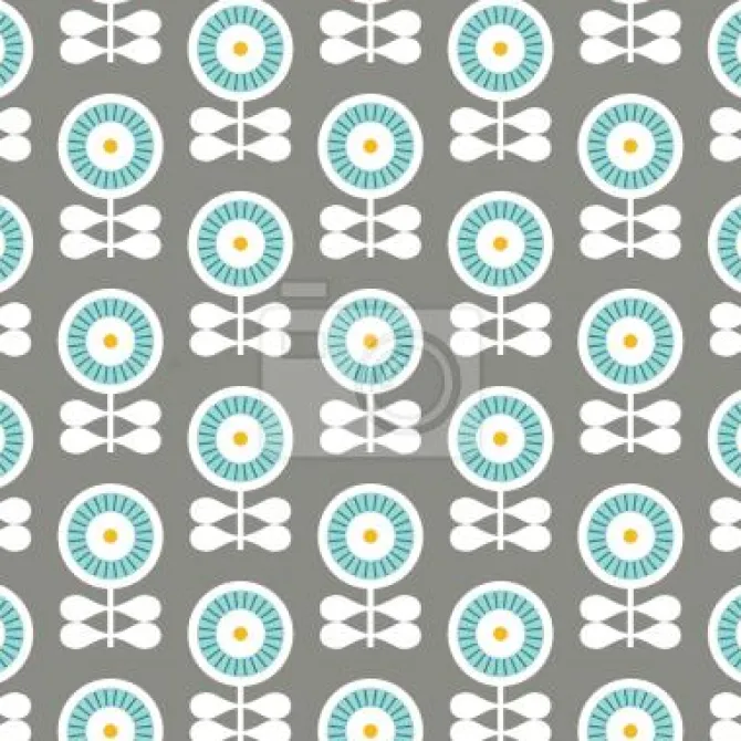 Tapeta: Kwiaty skandynawii