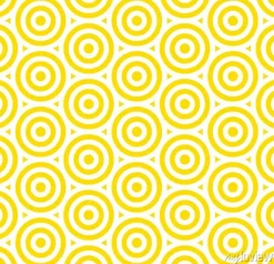 Tapeta: Lato tła okręgu lampasa wzoru bezszwowy kolor żółty i biel.