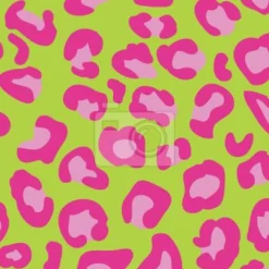 Tapeta: Leopard zwierząt drukuj lime